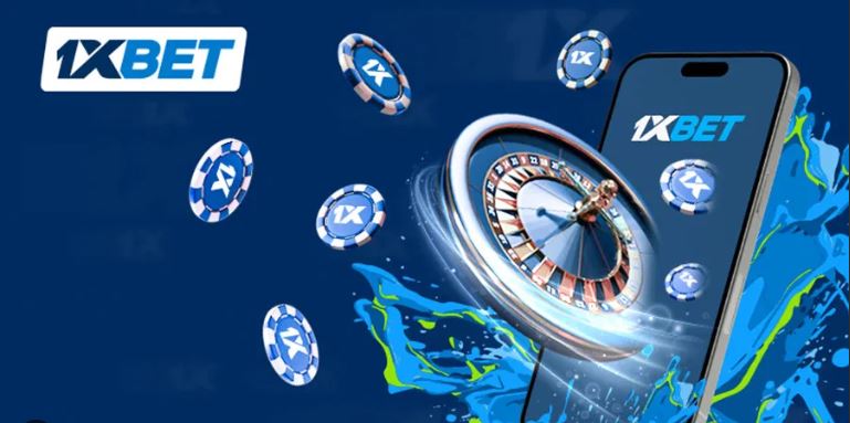 Mesa de ruleta de casino en vivo dentro de la plataforma 1xBet